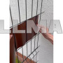 Лента ограждения 19смх35м 450г/м2 коричневая 23702